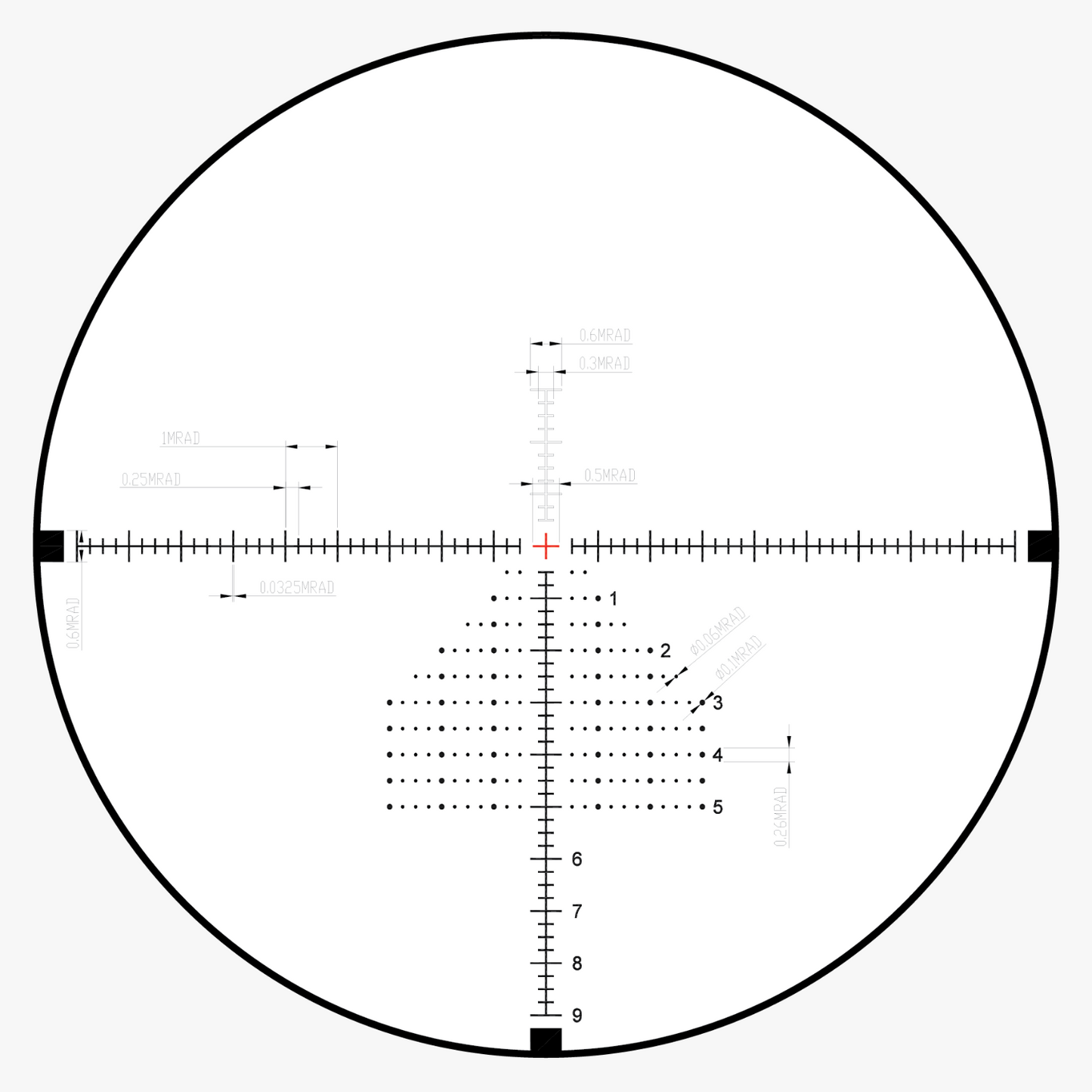 GENESIS X 5-20x50 FFP MRAD