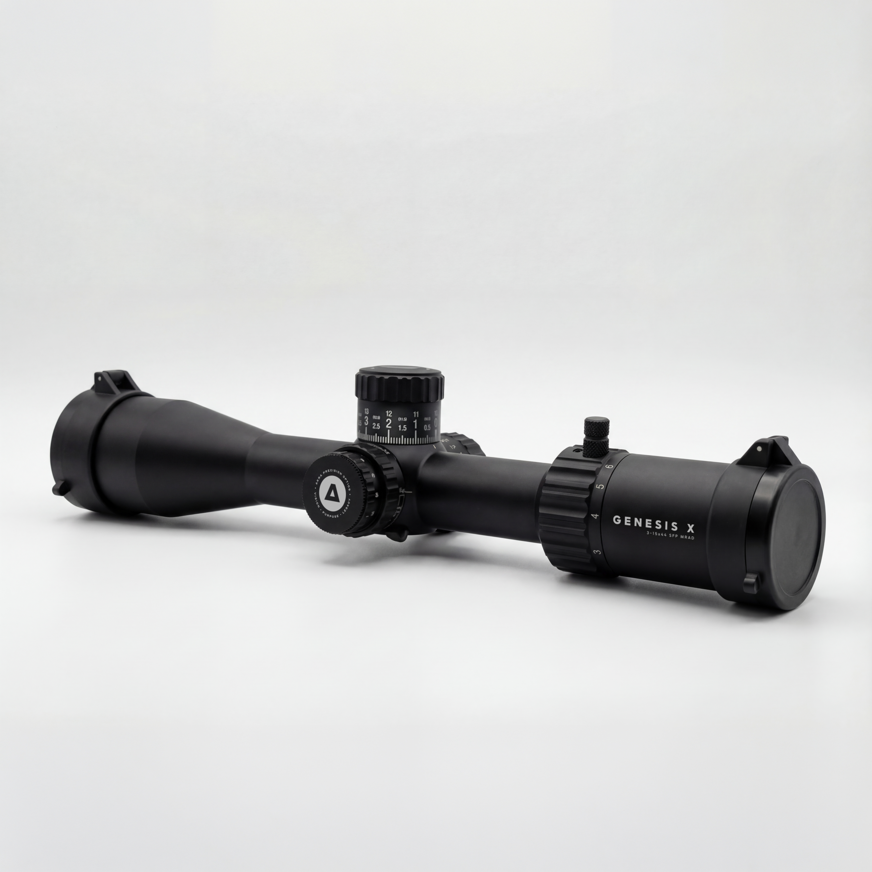 GENESIS X 3-15x44 SFP MRAD – AKRA Precision Optics