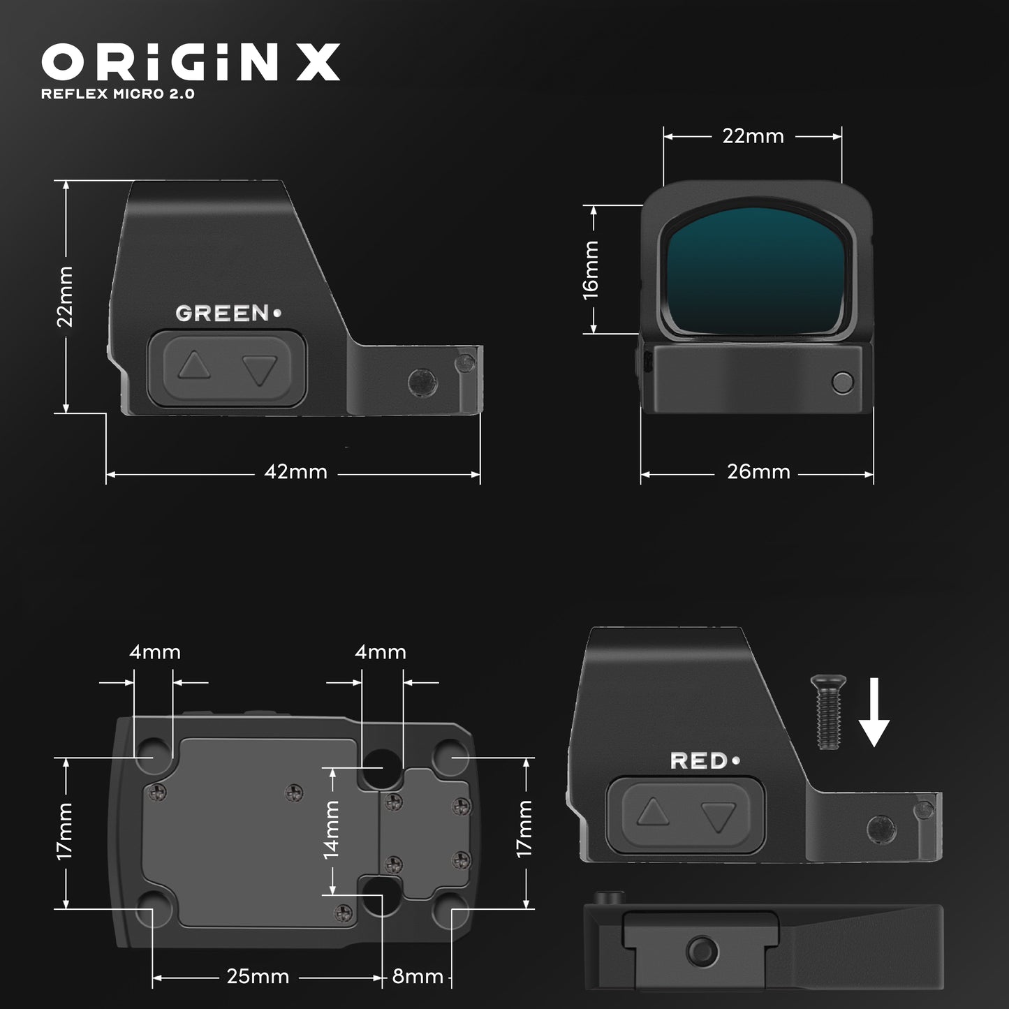 ORIGIN X Micro 2.0