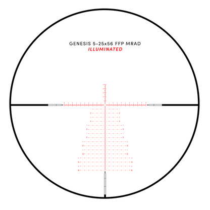 GENESIS X 5-25x56 FFP MRAD