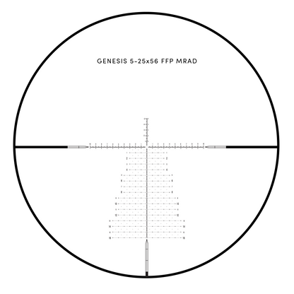 GENESIS X 5-25x56 FFP MRAD